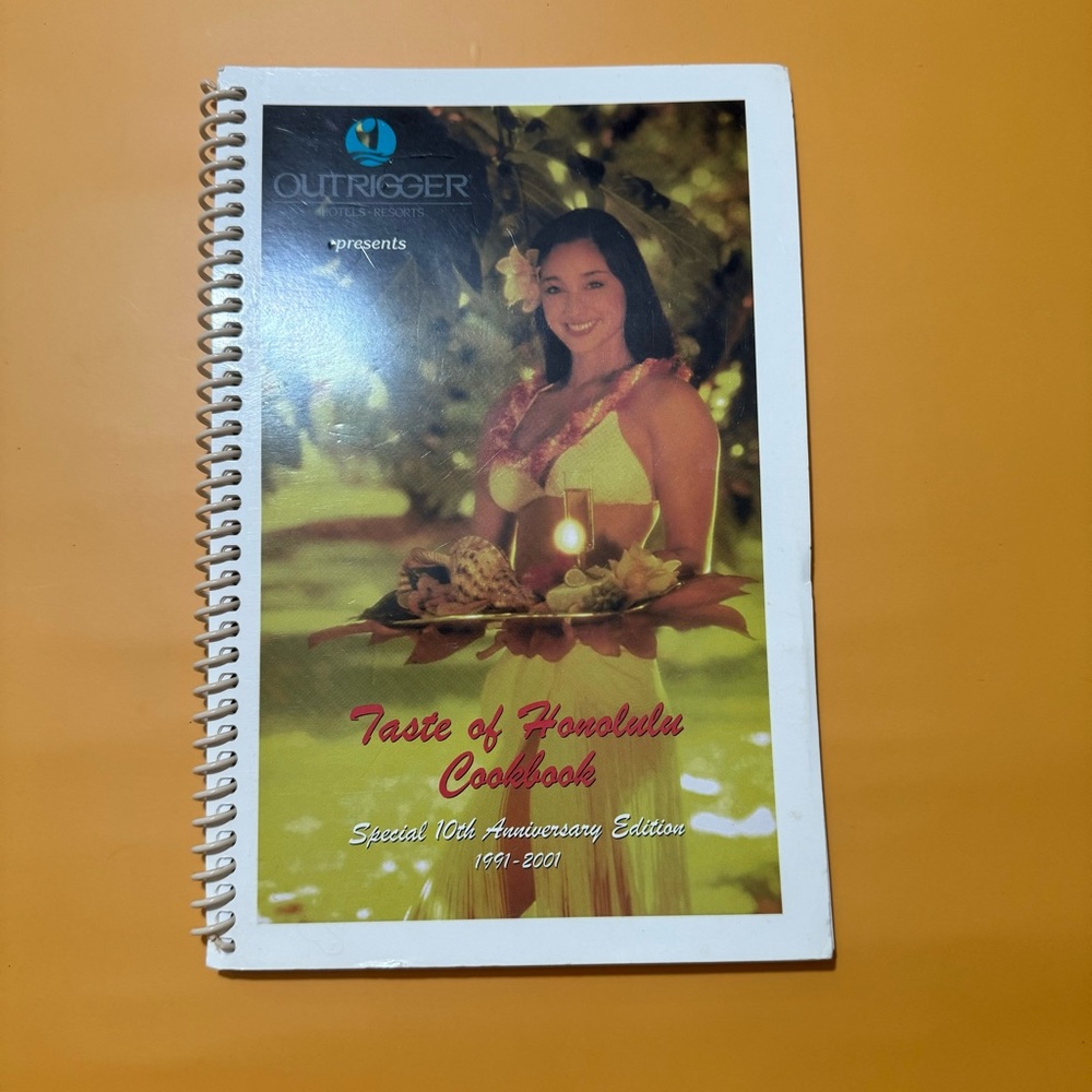 Taste of Honolulu Cookbook Special 10th Anniversary Edition 1991-2001